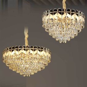 Đèn thả pha lê PLV14