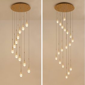 Đèn thả thông tầng hiện đại TTV02
