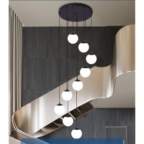 Đèn thả thông tầng sang trọng TTV07